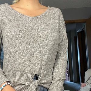 Dry goods gray sweater
